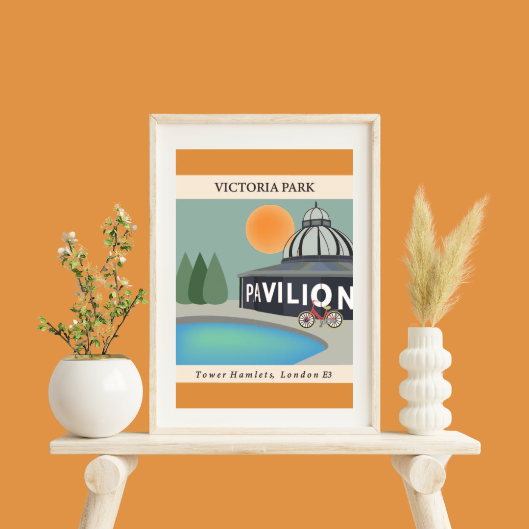 Victoria Park - A5 postcard